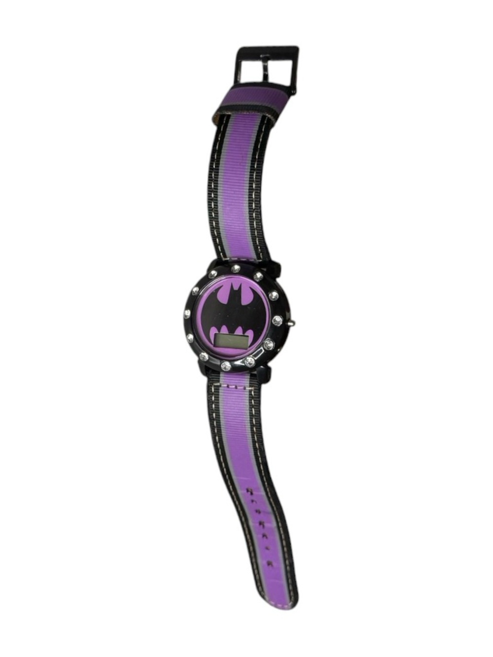 DC Batman kidcore Purple & Black digital Wristwatch